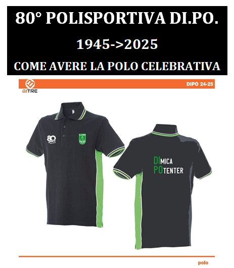 80° POLISPORTIVA DI.PO. - POLO CELEBRATIVA