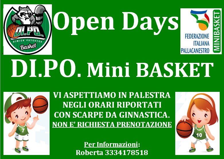 OPEN DAYS MINIBASKET 2024